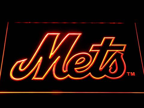 New York Mets Text LED Neon Sign